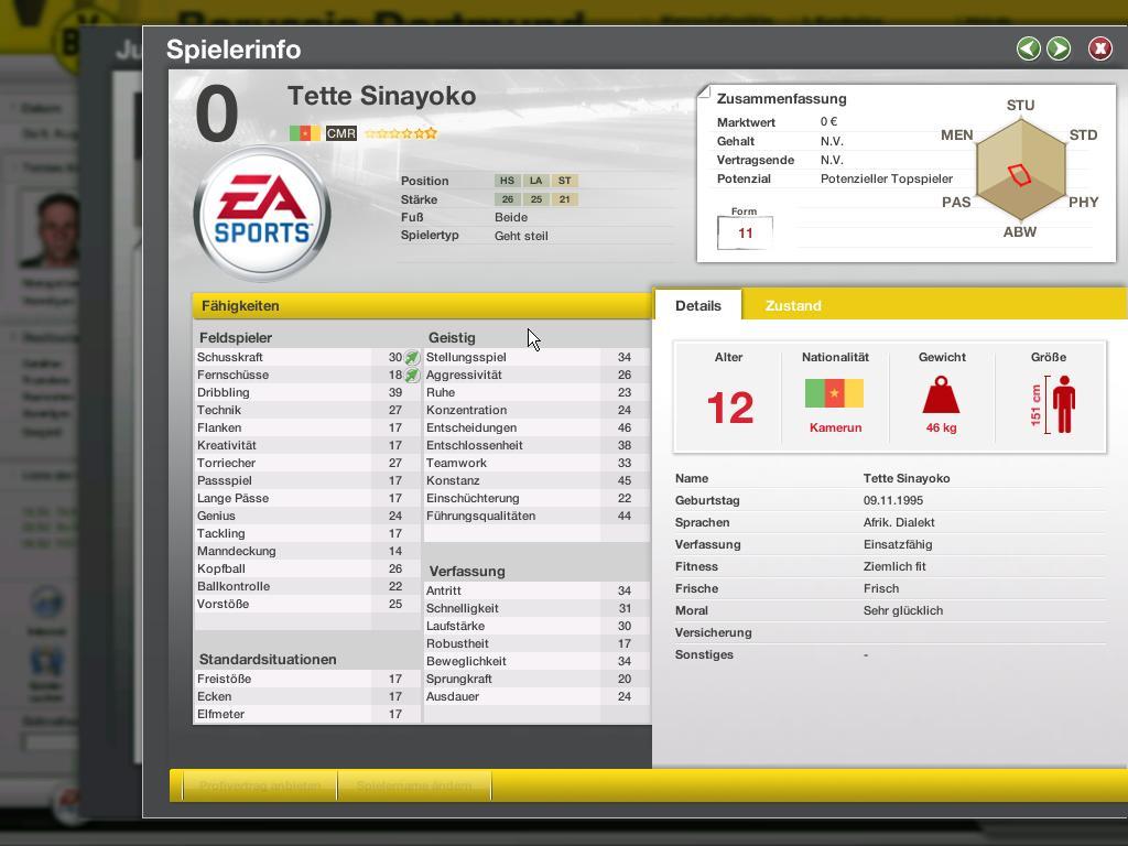 Fussball Manager 14 Talente Fussball Manager 14 Talente