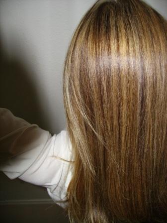 Strähnchen blonde haare dunkle Dunkle Haare