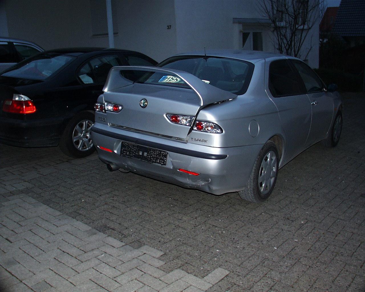 Alfa Romeo 156 Heckschaden