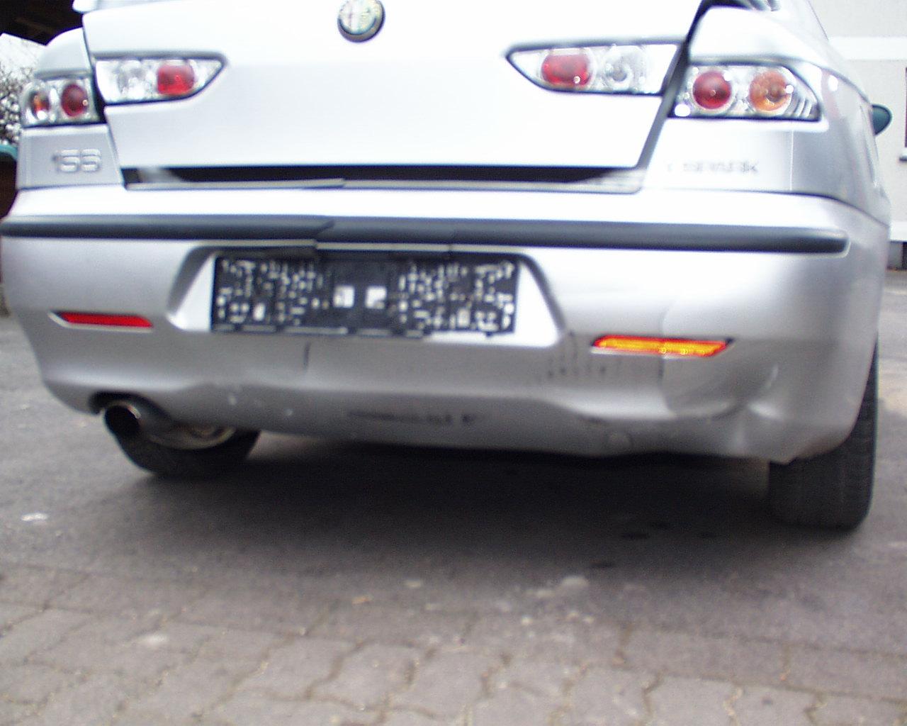 Alfa Romeo 156 Heckschaden