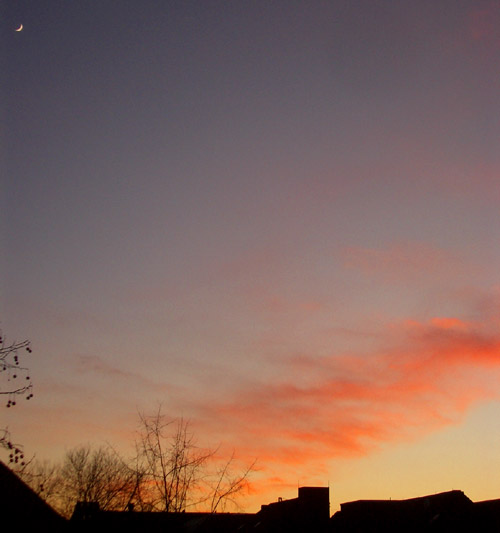 Rote Wolke