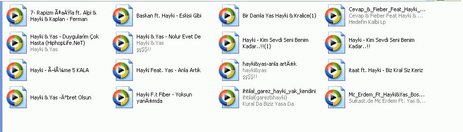 Hayki nin Bütün FeaT Ları bulduklarım kendininkilerde dahil