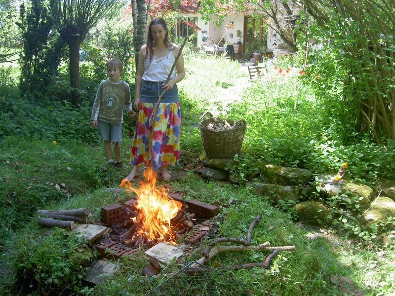 kraut&rüben Forum - Bau einer Feuerstelle