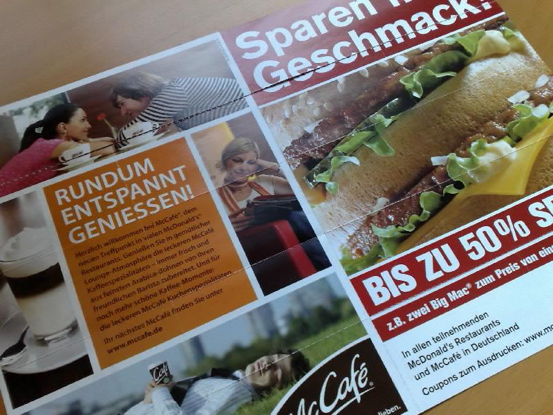 Werbung, McDonalds, Big Mäc