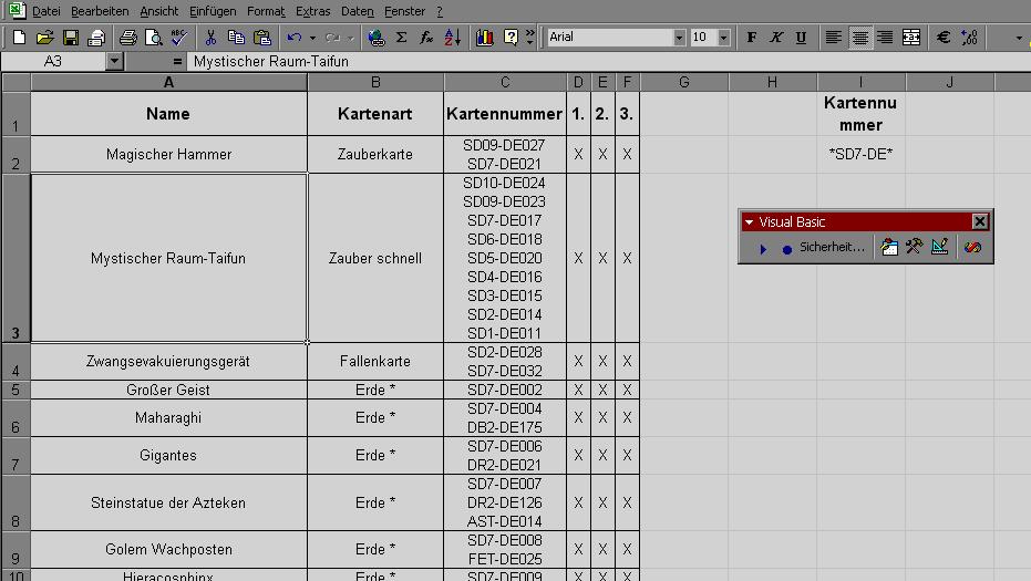 gefilterte Tabelle automatisch aktualisieren [​IMG]