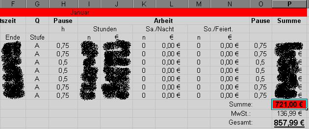 einzelne Werte in Rechnung automatisch ändern [​IMG]