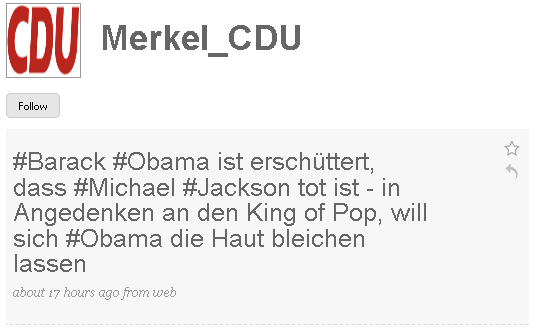 Obamableiche Unglaubwürdig ?