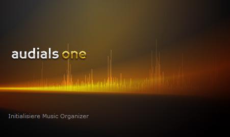 Startbildschirm von AudialsOne 4