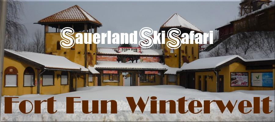 Sauerland Ski Safari Teil 33 Fort Fun Winterwelt 4210