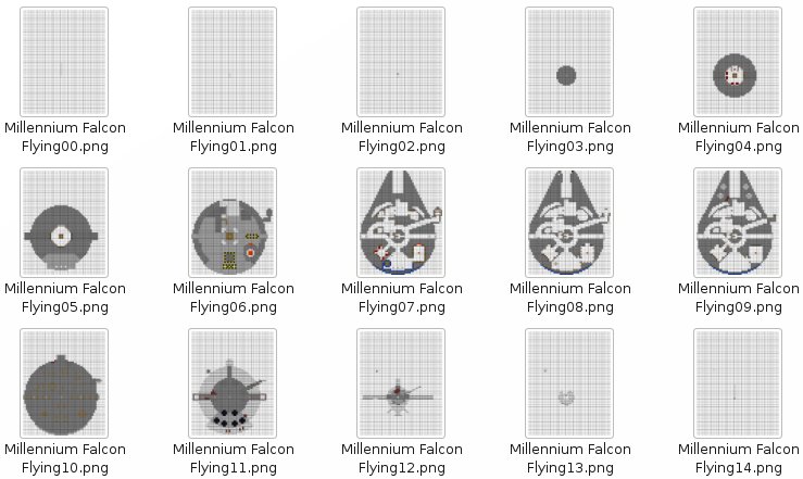 Minecraft Millennium Falcon Blueprints
