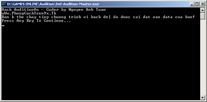 Hack Del AuditionVn All Version Coder by —Tuẫn•Cute™ Btuyr3zm6fbd9y8s4