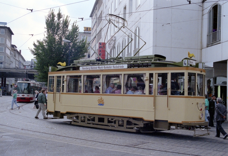 Tw 134 auf Sonderfahrt im Jahre 1994 Edit: Bilder nochmals abgeglichen (5 Bilder + 1 Bonubild)