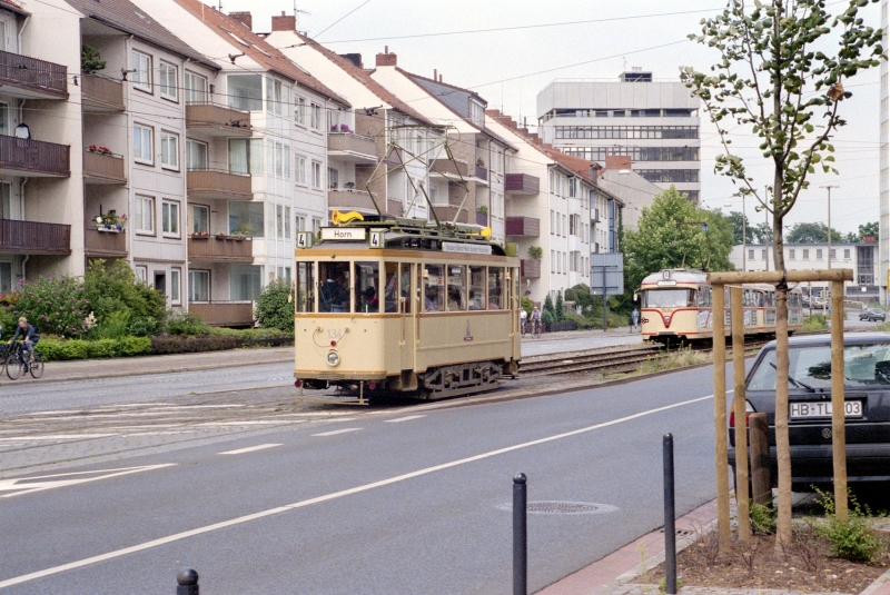 Tw 134 auf Sonderfahrt im Jahre 1994 Edit: Bilder nochmals abgeglichen (5 Bilder + 1 Bonubild)
