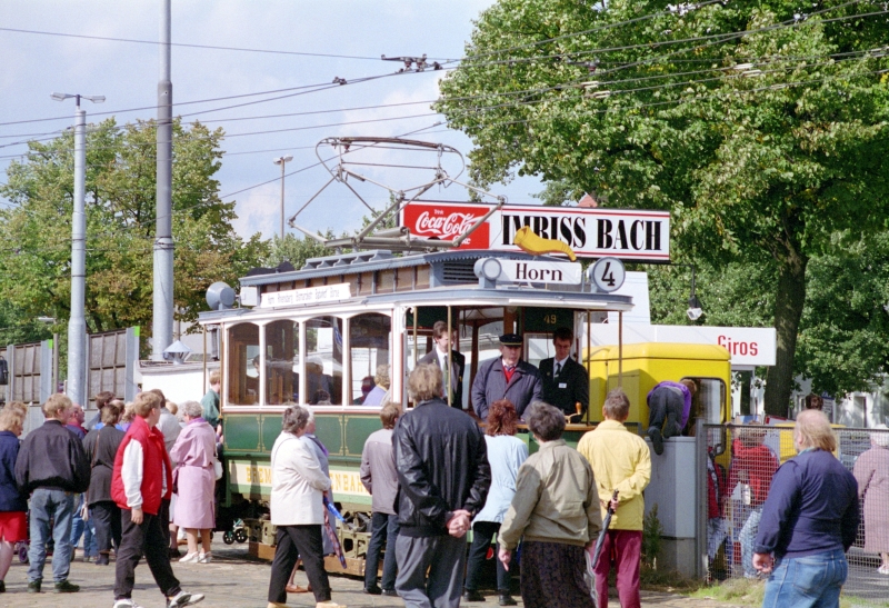Tw 134 auf Sonderfahrt im Jahre 1994 Edit: Bilder nochmals abgeglichen (5 Bilder + 1 Bonubild)