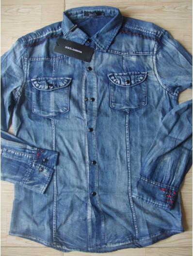 I AM JEAN shop Mr Cốp:Sơ Mi Jean DOLCE & GABBANA Milano Italy.Hàng Limited-Siêu HOT. - 8