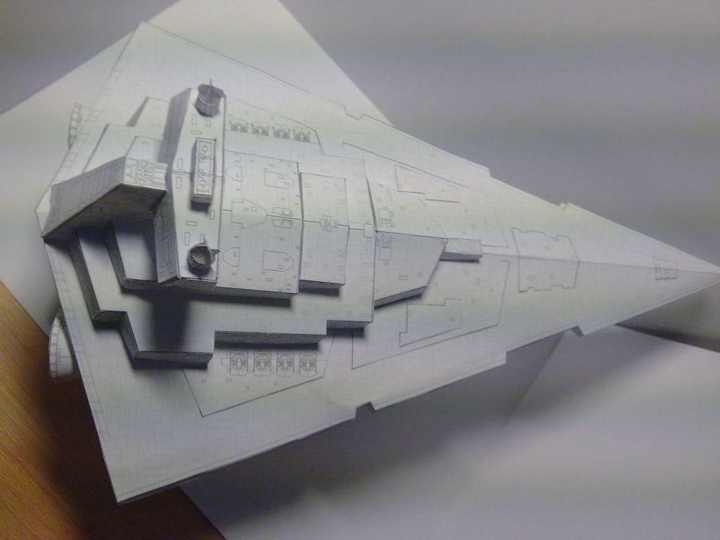 Imperial Star Destroyer SF Papercraft