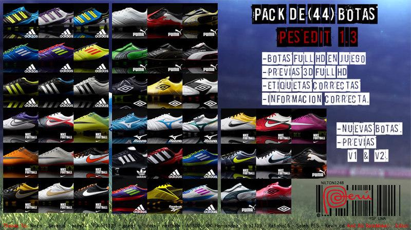 Pes 2012 En kapsamlı (44 tane HD krampon) yaması