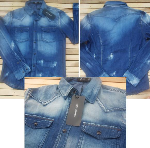 I AM JEAN shop Mr Cốp:Sơ Mi Jean DOLCE & GABBANA Milano Italy.Hàng Limited-Siêu HOT. - 7