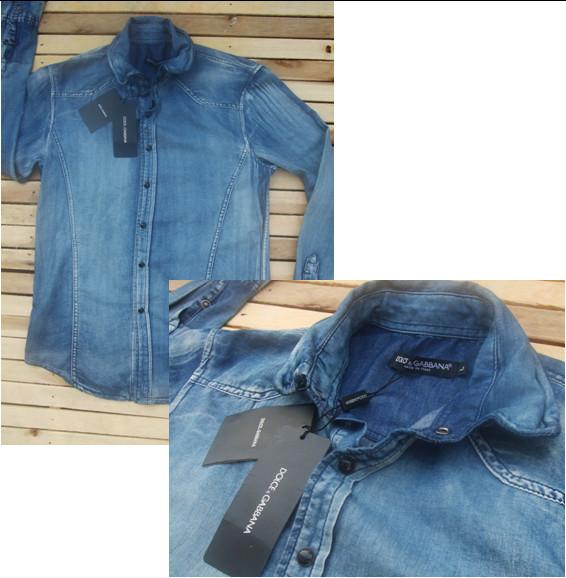 I AM JEAN shop Mr Cốp:Sơ Mi Jean DOLCE & GABBANA Milano Italy.Hàng Limited-Siêu HOT. - 13