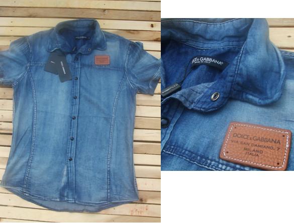 I AM JEAN shop Mr Cốp:Sơ Mi Jean DOLCE & GABBANA Milano Italy.Hàng Limited-Siêu HOT. - 14