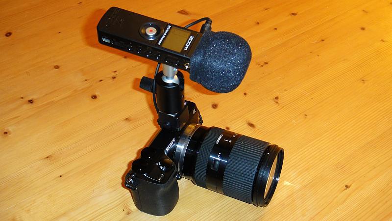 sony nex 5n external microphone