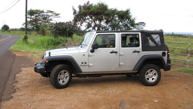 Maui softtop jeep rental #1