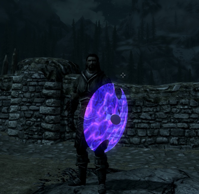 Energy Shield only visible when blocking ?! Skyrim Mod Talk The