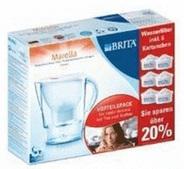[MeinPaket] Brita Marella Halbjahrespaket Marella Weiss inkl. 6 Kartuschen für 27,95€ inkl. Versand