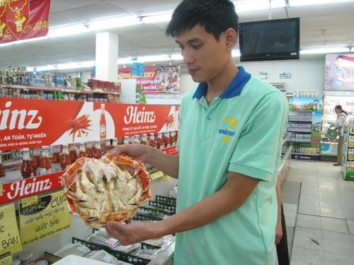 Siêu thị có bán Cua Hoàng Đế - Giá 5tr/con. AE bán hải sản bên chợ ẩm thực đâu goy - 2
