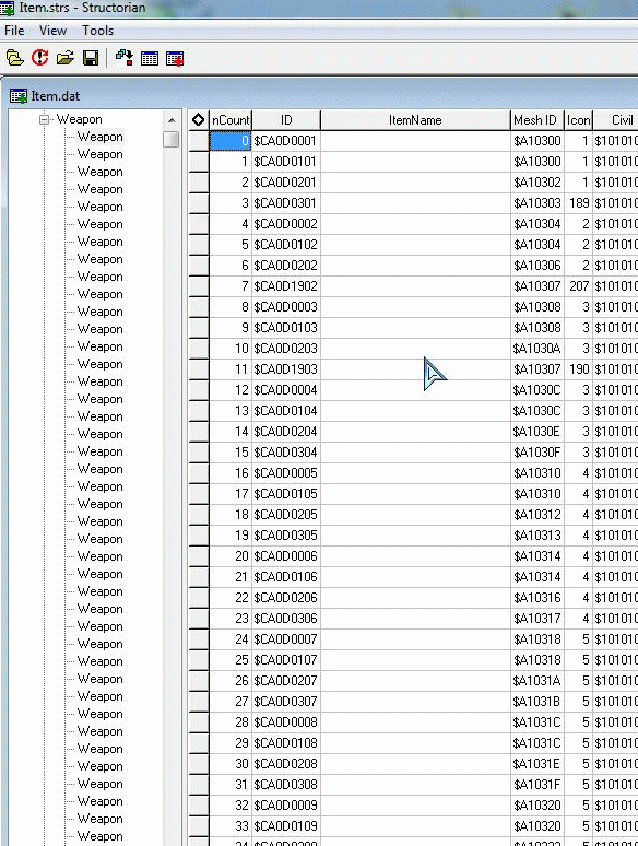 Problem with DatEdit | RaGEZONE - MMO Development Forums