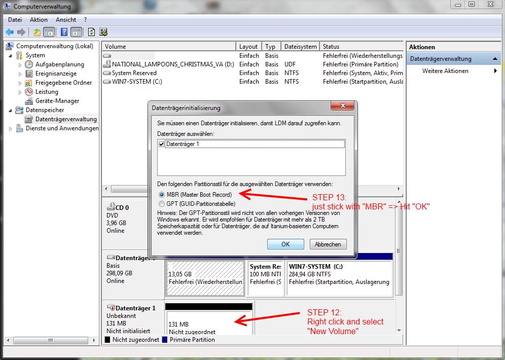 dataram ramdisk was unable to initialize