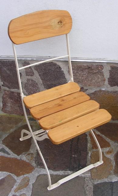 Neue sitzbretter für biergartenstühle
