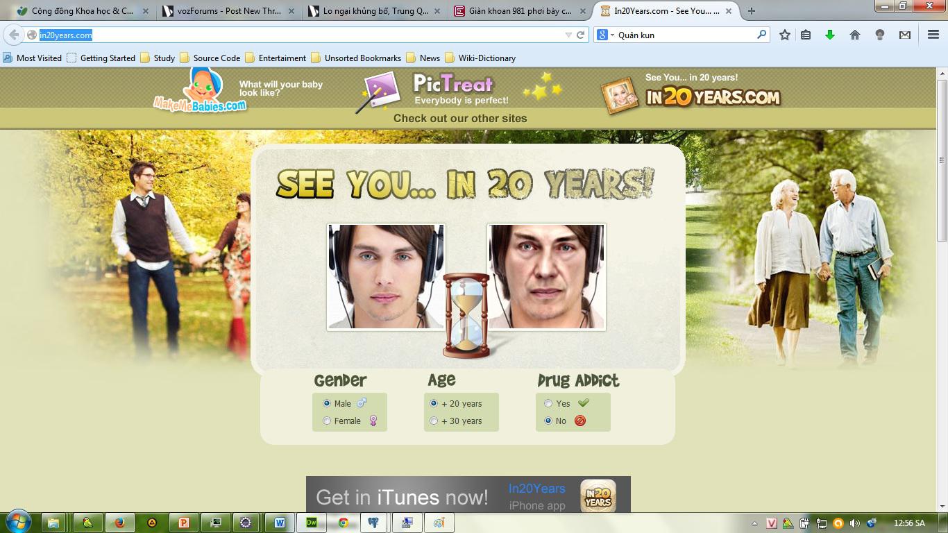 Xem hình ảnh khuôn mặt 20 năm sau - 3