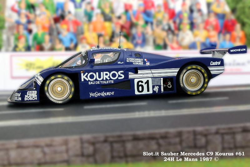 Slot.it Sauber Mercedes C9 Kourus 24H Le Mans 1987 - 1/32 Model