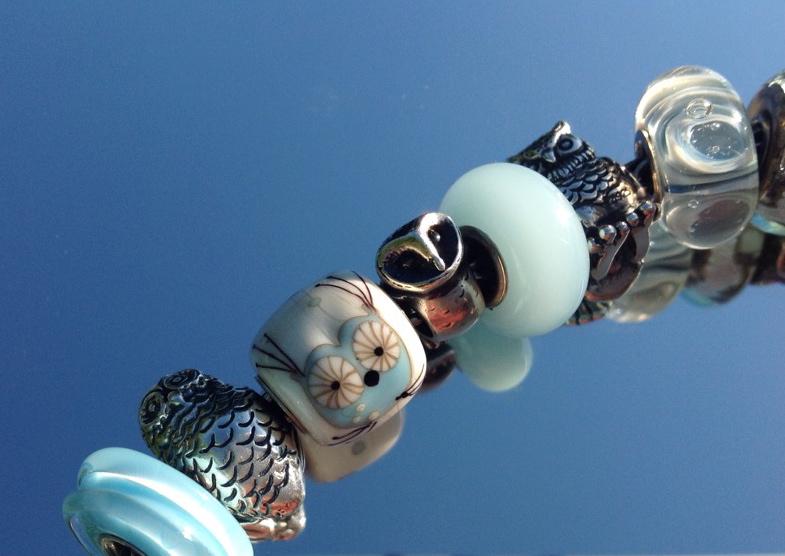 Light blue owl bracelet D1m5m90utqzozp7pj