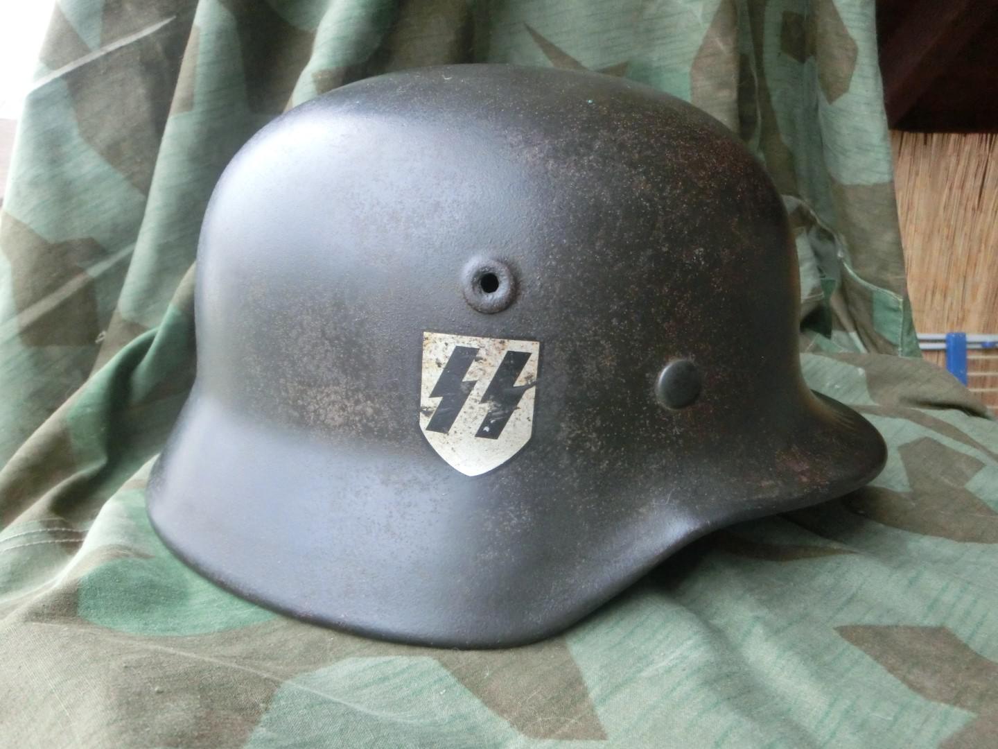 how to spot a fake german helmet