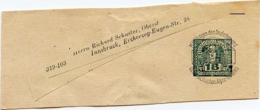 Streifbänder des DÖAV D4vjz843ibx00axb8
