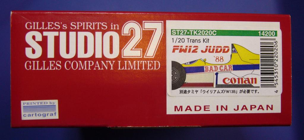Studio27 Williams FW12 Judd 1988 - Transkit 1:20 Studio27 Williams FW12 Judd 1988 - Transkit 1:20