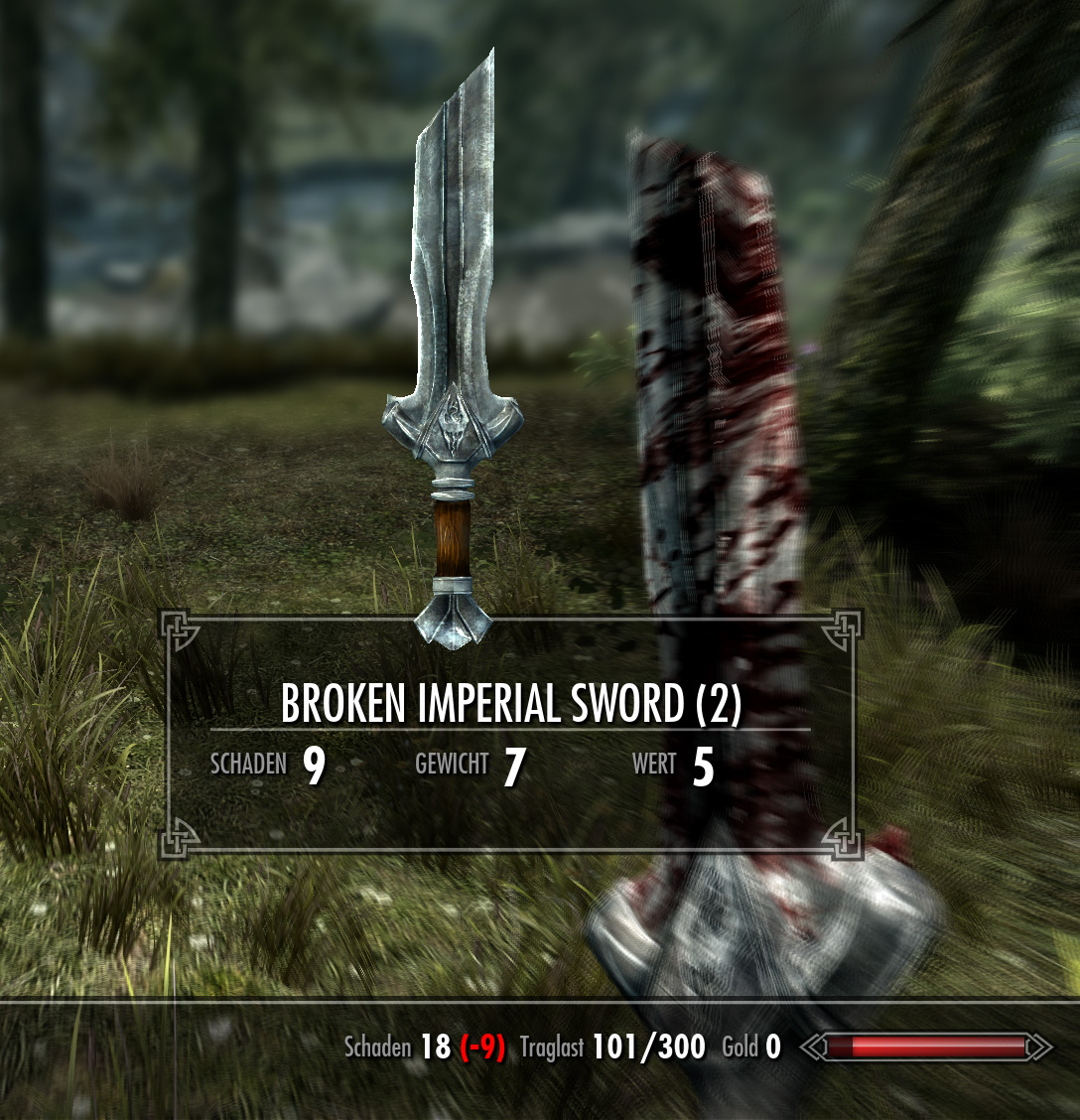broken iron sword skyrim