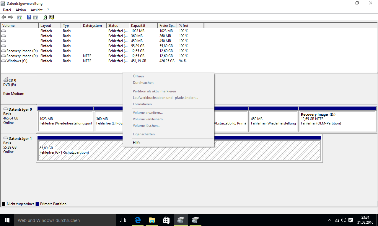 Festplatten Mit Master Boot Record Können Nicht Partitioniert Werden Festplatte kann nicht partitioniert werden | ComputerBase Forum