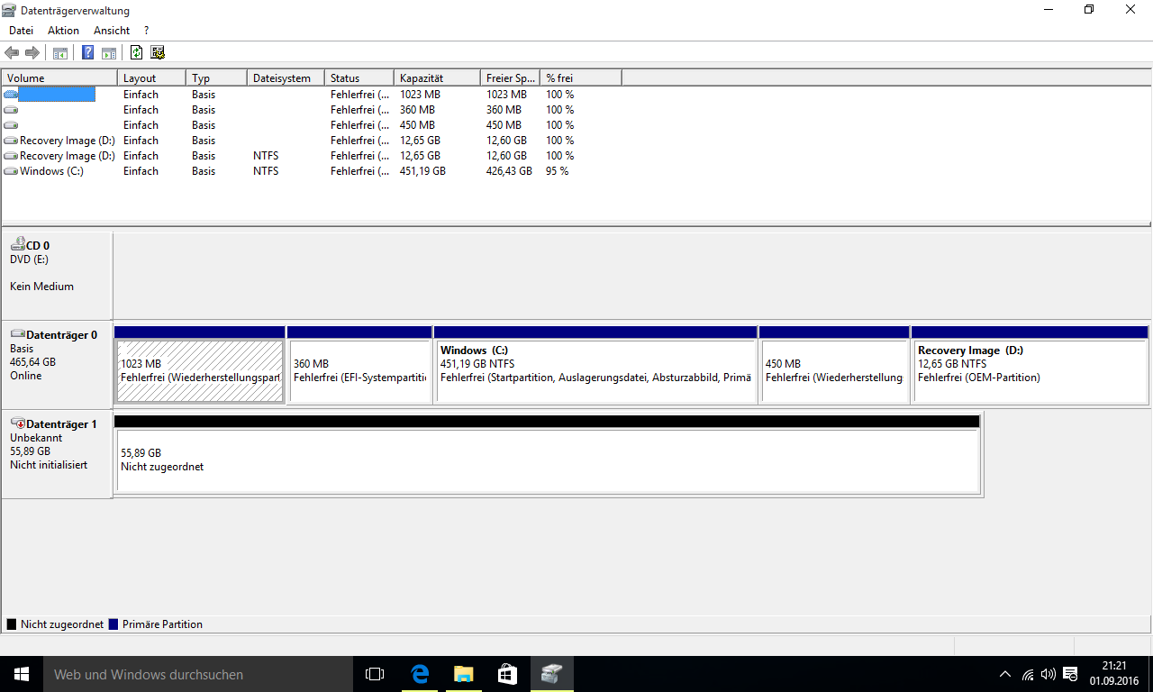 Festplatten Mit Master Boot Record Können Nicht Partitioniert Werden Festplatte kann nicht partitioniert werden | ComputerBase Forum