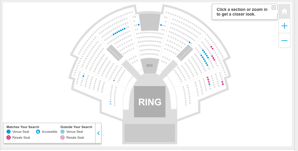 Ring Of Honor Hammerstein Ballroom Seating Chart