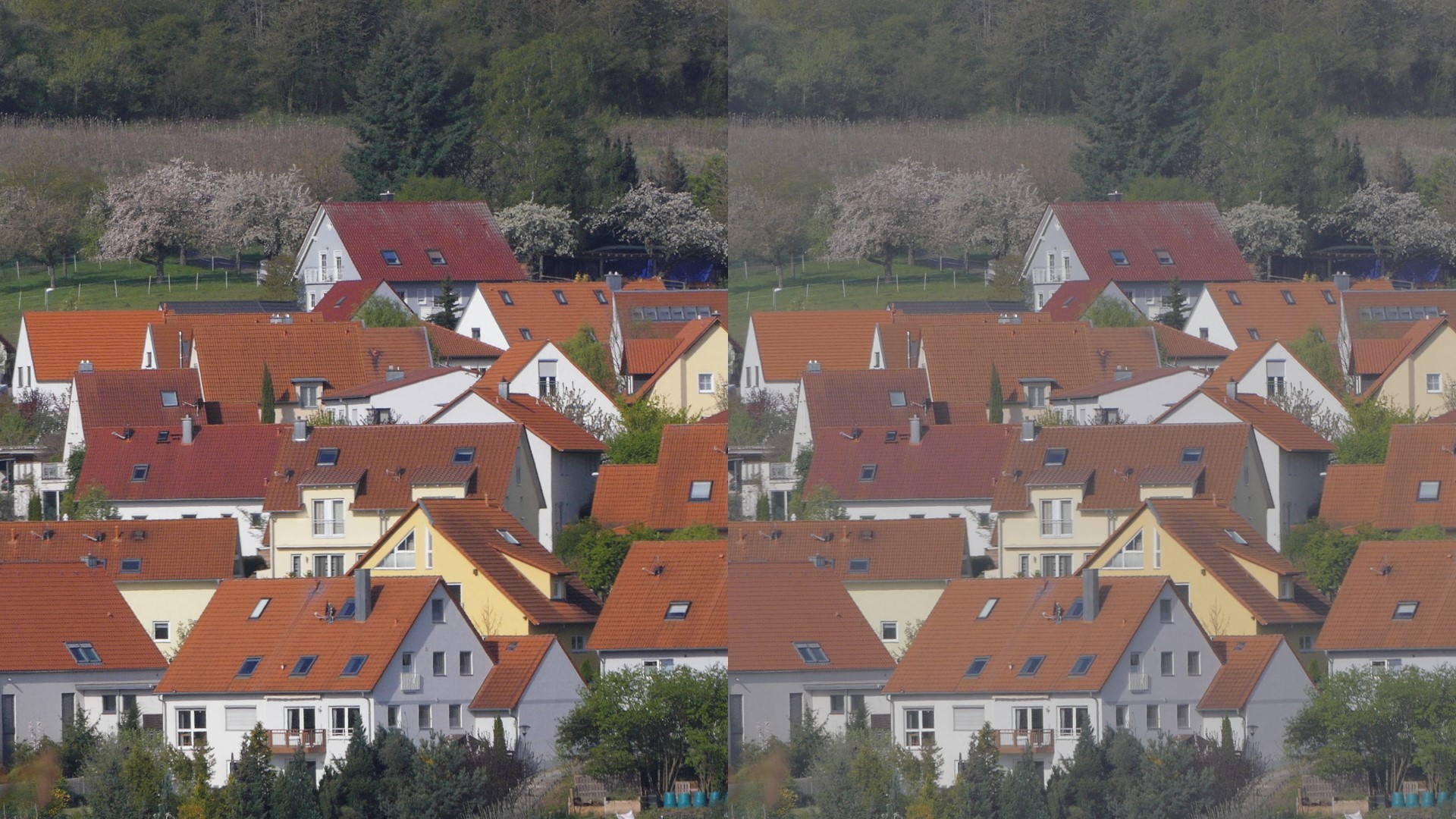 Mit und ohne LUT