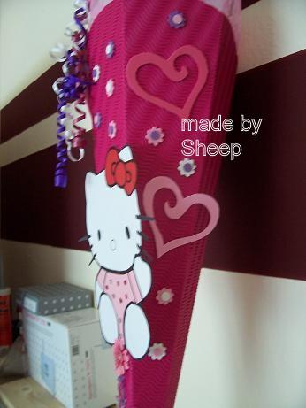 Tanja`s Bastelblog: Schultüte Wilde Kerle, Hello Kitty, Sponge Bob...