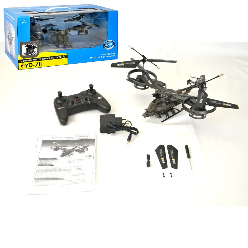 RC 3D 4 Kanal Hubschrauber Avatar Gyro 2,4GHZ