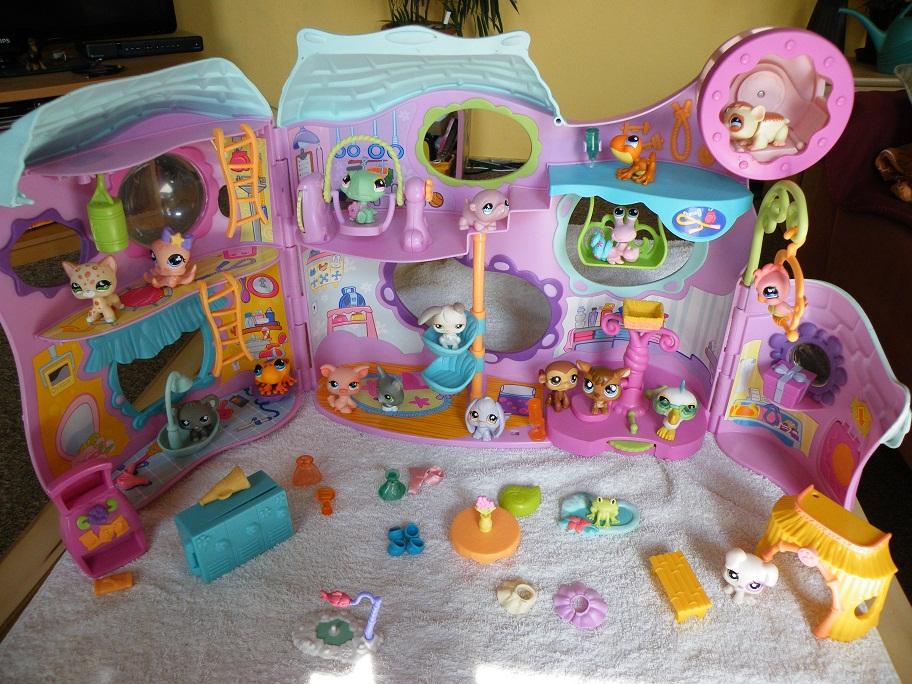 LITTLEST PET SHOP FITNESSCENTER  18 Wackelköpfchen und Zubehör