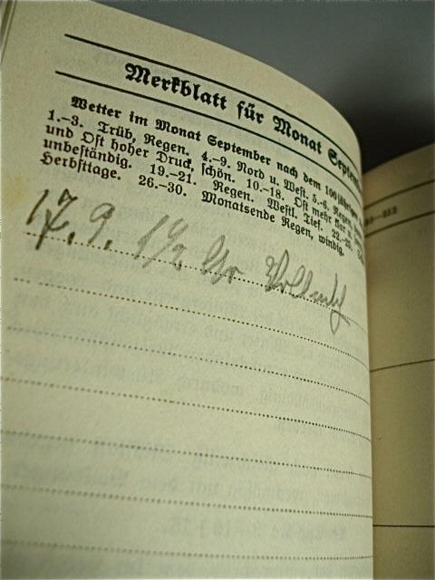 1939, Superphosphat Taschenbuch, Original